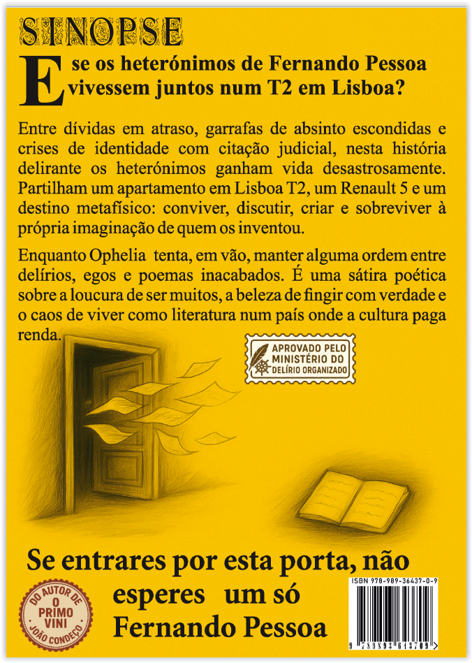 Fernando Pessoa Fora da Caixa – Delírio Organizado - Image 3